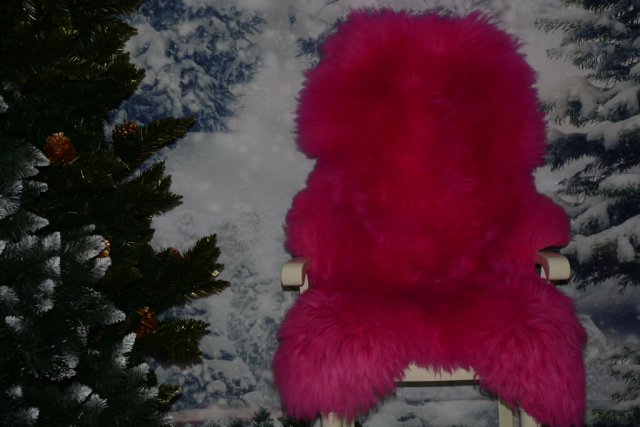 Öko Lammfell Pink LADY